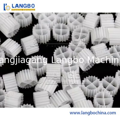 পিই এইচডিপিই এমবিবিআর বায়োফিল্ম ক্যারিয়ার এক্সট্রুশন তৈরির মেশিন