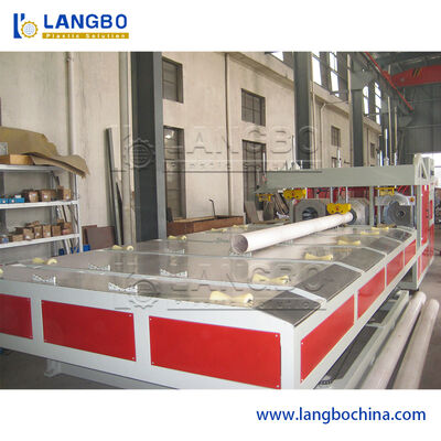 বৈদ্যুতিক পিভিসি পাইপ এক্সট্রুশন মেশিন / ডিটিসি সার্জারি খাওয়ানোর মেশিন সঙ্গে পাইপ Belling মেশিন