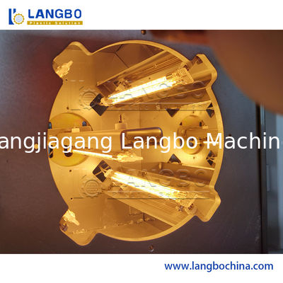 পিভিসি পাইপ Belling মেশিন 16 - 250mm পাইপ ব্যাসার্ধ অভ্যন্তরীণ পিএলসি সিস্টেম