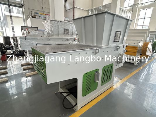 ফ্যাক্টরি বর্জ্য প্লাস্টিক পাইপ শ্রেডার মেশিন পিপি / পিই / এইচডিপিই / এলডিপিই / পিভিসি এর জন্য