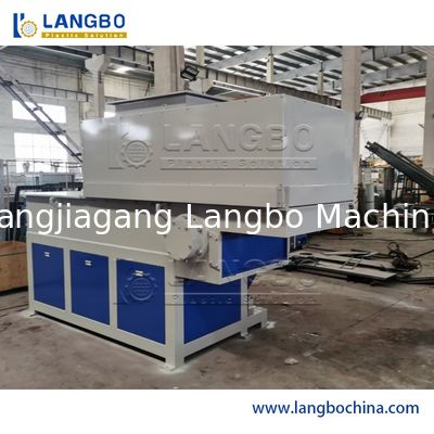 বর্জ্য প্লেট/টায়ার/কাঠ/প্লাস্টিক পাইপ শ্রেডার মেশিন