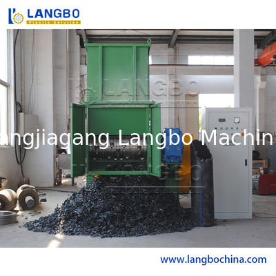 বর্জ্য কাগজ শ্রেডার কার্ডবোর্ড কাঠ ক্রাশার মেশিন বর্জ্য পাইপ প্লাস্টিক শ্রেডার