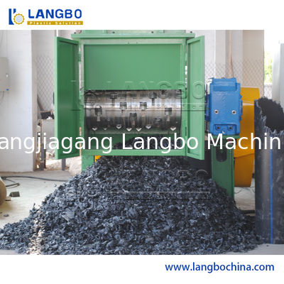 বর্জ্য কাগজ শ্রেডার কার্ডবোর্ড কাঠ ক্রাশার মেশিন বর্জ্য পাইপ প্লাস্টিক শ্রেডার