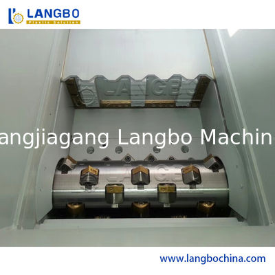 প্লাস্টিক মেল্ট লাম্পের জন্য একক শ্যাফ্ট শ্রেডার 110KW