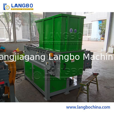 প্লাস্টিকের বোতল Woven Bag PP/PE/HDPE/LDPE Recycling Shredder Manufacturing Machine Waste Plastic Grinding Single Shaft Shredder