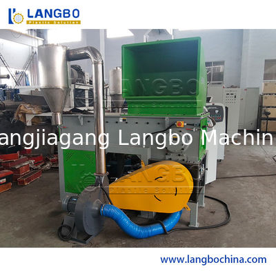 প্লাস্টিকের বোতল Woven Bag PP/PE/HDPE/LDPE Recycling Shredder Manufacturing Machine Waste Plastic Grinding Single Shaft Shredder