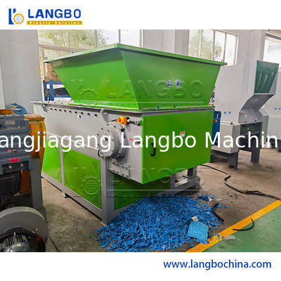 প্লাস্টিকের বোতল Woven Bag PP/PE/HDPE/LDPE Recycling Shredder Manufacturing Machine Waste Plastic Grinding Single Shaft Shredder