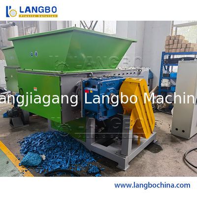প্লাস্টিকের বোতল Woven Bag PP/PE/HDPE/LDPE Recycling Shredder Manufacturing Machine Waste Plastic Grinding Single Shaft Shredder