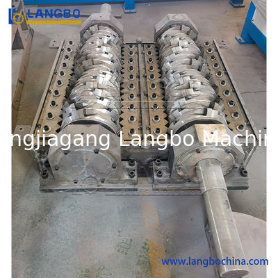 ডাবল শ্যাফ্ট আবর্জনা কার্ডবোর্ড কাগজ টায়ার রাবার ধাতু স্ক্র্যাপ কাঠের গুচ্ছ ব্যারেল ড্রামস পাইপ এবং প্লাস্টিকের রিসাইক্লিং মেশিনের জন্য Shredder