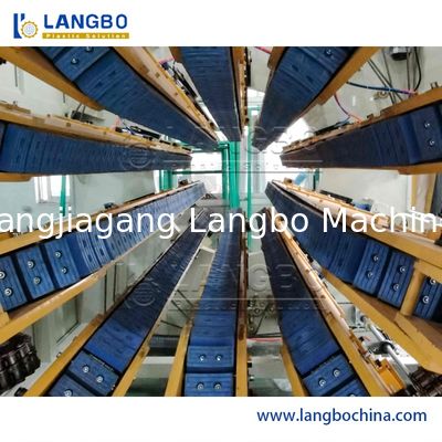 উচ্চ আউটপুট প্লাস্টিক PE PP পাইপ এক্সট্রুশন লাইন