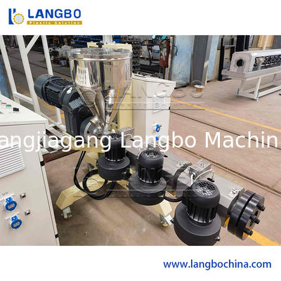 পাইকারি প্লাস্টিক পিই এইচডিপিই পিপিআর জল গ্যাস তেল সরবরাহ পাইপ টিউব এক্সট্রুশন উত্পাদন লাইন একক স্ক্রু এক্সট্রুডার তৈরির মেশিন