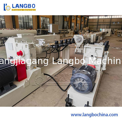 পাইকারি প্লাস্টিক পিই এইচডিপিই পিপিআর জল গ্যাস তেল সরবরাহ পাইপ টিউব এক্সট্রুশন উত্পাদন লাইন একক স্ক্রু এক্সট্রুডার তৈরির মেশিন