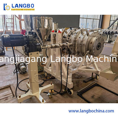 প্লাস্টিকের এইচডিপিই পিপিআর পাইপ এক্সট্রুডিং মেশিন /পিই পাইপ এক্সট্রুডার উত্পাদন লাইন