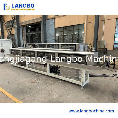 পিপিআর পাইপ এক্সট্রুশন লাইন 3 স্তর কো-এক্সট্রুশন সহ 20-110 মিমি পাইপ আকারের জন্য সিমেন্স পিএলসি নিয়ন্ত্রণ