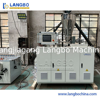 20 সেমি প্লাস্টিক পিভিসি প্রোফাইল এক্সট্রুশন লাইন ওয়াল সিলিং কোণার টাইল মেকিং জন্য