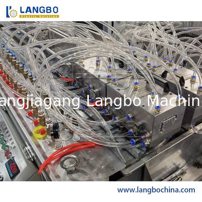 উচ্চ আউটপুট পিভিসি প্রোফাইল এক্সট্রুশন লাইন 300 এমএম প্রফাইল আকার 250 কেজি / এইচ ক্যাপাসিটি