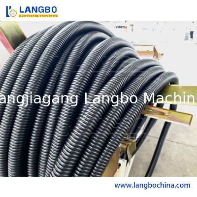 প্লাস্টিকের নরম পিভিসি ফাইবার তরঙ্গযুক্ত পাইপ এক্সট্রুশন মেশিন