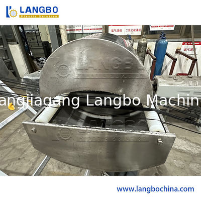 একক স্ক্রু এক্সট্রুডার প্লাস্টিক পুনর্ব্যবহারযোগ্য গ্রানুলার মেশিন 150 কেজি / এইচ ক্যাপাসিটি