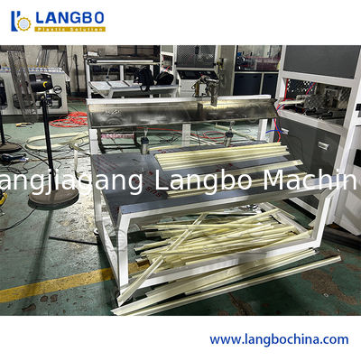 PVC Price Tag Holder Retail Extrusion Line Plastic Date Strip Supermarket Shelves Plastic Label Making Machine