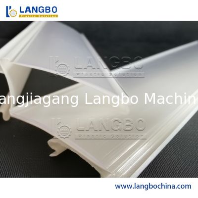 PVC Supermarket Price Label Strip Extrusion Plastic Shelf Edge Display Tag Extruder