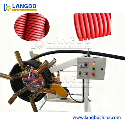 দ্রুত বৈদ্যুতিক কন্ডাক্ট উৎপাদন জন্য সম্পূর্ণ স্বয়ংক্রিয় corrugated পাইপ লাইন