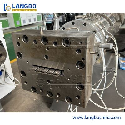 WPC Decking Machine For Garden Flooring And Outdoor Construction Materials