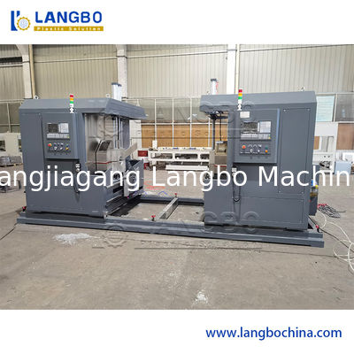 পিভিসি পাইপ থ্রেডিং মেশিন 16-160 মিমি রেঞ্জ সিএনসি / পিএলসি কন্ট্রোল সিস্টেম এবং স্বয়ংক্রিয় সেন্টারিং এবং খাওয়ানোর সাথে