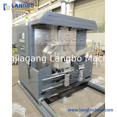 স্বয়ংক্রিয় থ্রেডিং মেশিন 400mm PVC PE পাইপ থ্রেডিং মেশিন