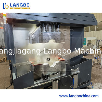 পিভিসি পাইপ থ্রেড কাটার মেশিন 16-160 মিমি রেঞ্জ সিএনসি / পিএলসি কন্ট্রোল সিস্টেম এবং প্লাস্টিকের পাইপগুলির জন্য স্বয়ংক্রিয় সেন্টারিং সহ