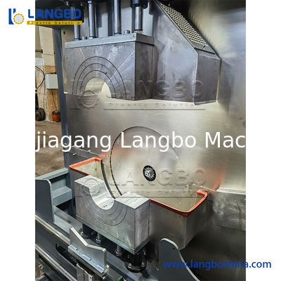 পিভিসি পাইপ থ্রেডিং মেশিন 16-160 মিমি পাইপ ব্যাসার্ধের সাথে সিএনসি / পিএলসি কন্ট্রোল সিস্টেম এবং স্বয়ংক্রিয় সেন্টারিং এবং খাওয়ানো