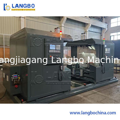 Plastic Extrusion Line Pipe Thread Cutting Machine
