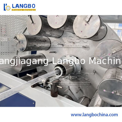 ফাইবার রিইনফোর্সড সফট পিভিসি গার্ডেন হোজ মেশিনারি পিভিসি গার্ডেন হোজ এক্সট্রুশন মেশিন