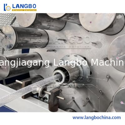 Flexible PVC Fiber Braided Reinforced Hose Pipe Making Machine