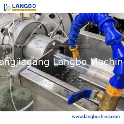 পিভিসি ফাইবার ব্রেডেড রিইনফোর্সড ওয়াটার পাইপ এক্সট্রুশন মেশিন