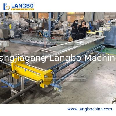 পিপি পিএলসি পিই এইচডিপিই এলডিপিই পুনর্ব্যবহারযোগ্য প্লাস্টিকের গ্রানুল প্যালেটিজিং মেশিন গ্রানুলেটিং লাইন