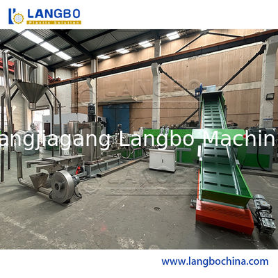 PP PE Plastic Recycling and Granulating Pelletizing Granulator Price Machine