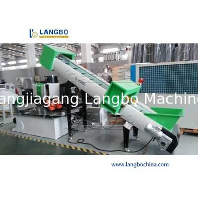 প্লাস্টিক পুনর্ব্যবহারের মিশ্র পিপি পিই উপকরণ বর্জ্য জন্য উত্পাদন লাইন সিই তিন পর্যায়ের ক্রাশিং ওয়াশিং শুকানোর granulating মেশিন