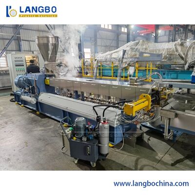 150 কেজি / এইচ প্লাস্টিক Pelletizing মেশিন আধা স্বয়ংক্রিয় পরিচালিত শীর্ষ খাওয়ানো