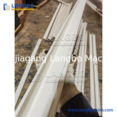 পিভিসি ক্যাবল ট্রাঙ্ক এক্সট্রুশন মেশিন 55/110 কনিকাল টুইন স্ক্রু এক্সট্রুডার সহ 1180 মিমি প্রোফাইল আকার এবং 22 কেডব্লিউ মোটর পাওয়ারের জন্য