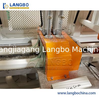 55/110 কনিকাল টুইন স্ক্রু এক্সট্রুডার পিভিসি প্রোফাইল এক্সট্রুশন লাইন 22KW মোটর পাওয়ারের সাথে 1180 মিমি তারের ট্রাঙ্কিংয়ের জন্য