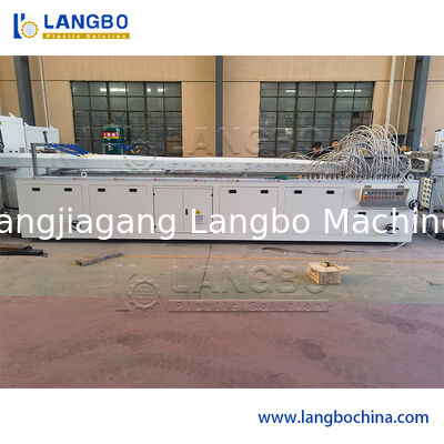 PVC PP HDPE Mpp PE PPR UPVC Plastic Profile Extruder Extrusion Making Machine