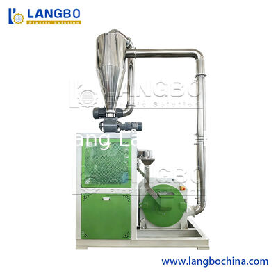 প্লাস্টিক গ্রাইন্ডিং মেশিন পিই পোষা প্রাণী এলএলডিপিই ফ্লেক মিল পুলভারাইজার মিলার