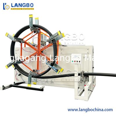 স্বয়ংক্রিয় প্লাস্টিকের এইচডিপিই পিই জল তারের পাইপ এক্সট্রুডার এক্সট্রুশন মেকিং মেশিন