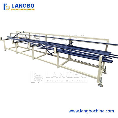 হাই স্পিড প্লাস্টিক প্রোফাইল পিপিআর জল নিষ্কাশন পাইপ তৈরি এক্সট্রুশন একক স্ক্রু