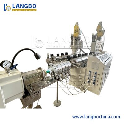 মার্ক লাইন 63 মিমি পিএলসি রিমোট কন্ট্রোল সহ প্লাস্টিক পিপিআর পাইপ এক্সট্রুশন উত্পাদন