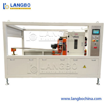 75 - 315 মিমি পিভিসি পাইপ এক্সট্রুশন লাইন 25 মিমি সকেট তৈরির মেশিন সহ