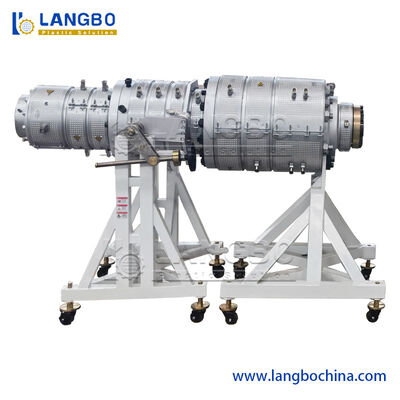 75 - 315 মিমি পিভিসি পাইপ এক্সট্রুশন লাইন 25 মিমি সকেট তৈরির মেশিন সহ