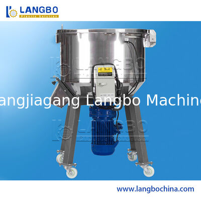 প্লাস্টিকের রঙের ভার্টিকাল মিশ্রণকারী ভ্যাকুয়াম ক্যানভের সহ গ্রানুল বা পাউডার উপাদান