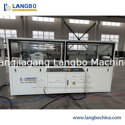 পিপিআর ঠান্ডা / গরম জল পাইপ জন্য সিই সম্পূর্ণ স্বয়ংক্রিয় প্লাস্টিক পাইপ এক্সট্রুশন লাইন