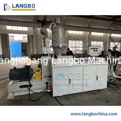 Conical PPR পাইপ এক্সট্রুশন লাইন টুইন স্ক্রু অনলাইন পাইপ ওজন মিটারিং